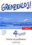 Grenzenlos 4e Lv1 Livre Du Professeur