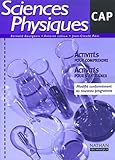 Sciences Physiques Cap Industriels Manuel