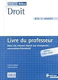 Droit Bts 1e Ann%C3%A9e : Livre Du Professeur