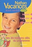 Nathan Vacances Collge Les Notions Cls Du Programme Mathmatiques De La 6me Vers La 5me