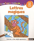 Coloriages Malins   Lettres Magiques Gs