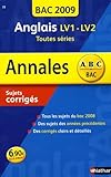 Annal 09 Abc Suj Cor Anglais