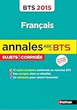 Annales Abc Du Bts 2015 Fran%C3%A7ais