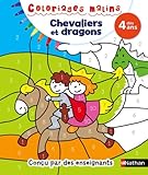 Coloriages Malins Chevaliers Et Dragons   D%C3%A8s 4 Ans