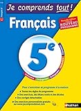 Je Comprends Tout   Fran%C3%A7ais 5e   Nouveau Programme 2016