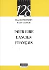 Pour lire l'ancien français