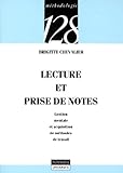 Lecture Et Prise En Notes : Gestion Mentale Et Acquisition De M%C3%A9thodes De Travail