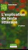 Lexplication De Texte Littraire 2e Dition