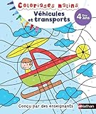 Coloriages Magiques   V%C3%A9hicules Et Transports, D%C3%A8s 4 Ans