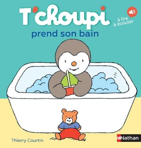 T'choupi, l'ami des petits Tome 36 - T'choupi prend son bain