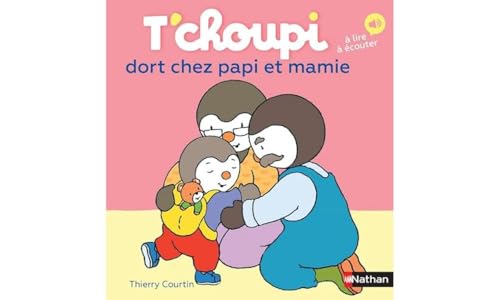 T'choupi, l'ami des petits Tome 48 - T'choupi dort chez papi et mamie