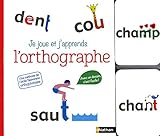 Je Joue Et J'apprends L'orthographe   Coffret Livre + Cartes   D%C3%A8s 5 Ans