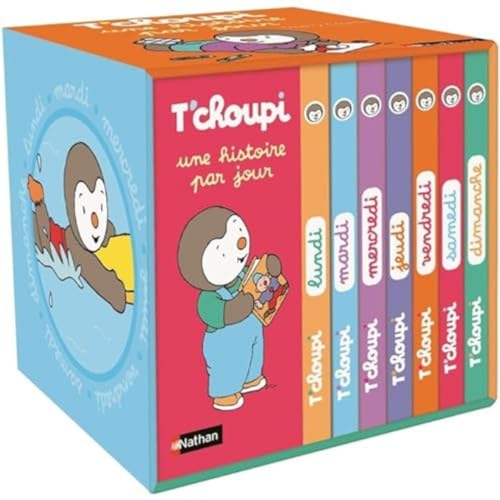 T'choupi une histoire par jour. 7 volumes