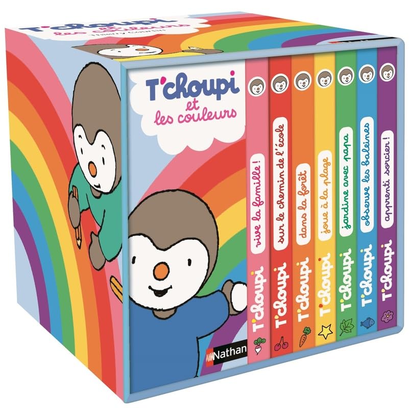 T'choupi et les couleurs (coffret 8 volumes)