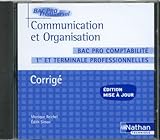 Communication Et Organisation 1e Et Tle Bac Pro Comptabilit Cdrom Corrig
