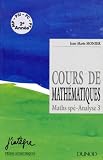 Cours De Mathmatiques Analyse Volume 3