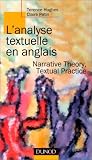 Lanalyse Textuelle En Anglais Narrative Theory Textual Practice