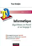 Td Dinformatique Algorithmes En Pascal Et En Langage C