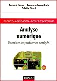 Analyse Num%C3%A9rique : Exercices Et Probl%C3%A8mes Corrig%C3%A9s