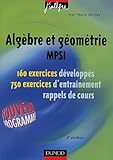 Exercices De Math%C3%A9matiques : Alg%C3%A8bre Et G%C3%A9om%C3%A9trie Mpsi, Exercices Et Rappels De Cours