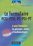 Le Formulaire Pcsiptsi Pcpsipt 2000 Formules De Physique Chimie Et Mathmatiques