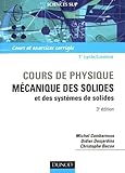 M%C3%A9canique Des Solides Et Des Syst%C3%A8mes : Cours Et Exercices Corrig%C3%A9s