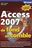Access 2007   De Fond En Comble   Livre+compl%C3%A9ments En Ligne