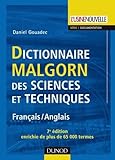 Dictionnaire Malgorn Des Sciences Et Techniques   7%C3%A8me %C3%A9dition   Fran%C3%A7ais