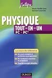 Physique Tout En Un Pc, Pc* : Le Cours De R%C3%A9f%C3%A9rence