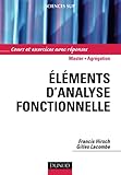 %C3%A9l%C3%A9ments D'analyse Fonctionnelle   Cours Et Exercices Np