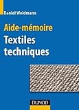 Aide M%C3%A9moire Textiles Techniques