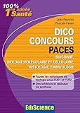 Dico Concours Paces Biochimie Biologie Molculaire Et Cellulaire Histologie Embryologie Toutes Les Dfinitions Pour Lue2 Et Lue1