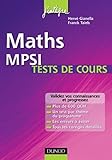 Maths Mpsi Tests De Cours   Validez Vos Connaissances Et Progressez !
