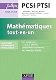 Math%C3%A9matiques Tout En Un Pcsi Ptsi   Conforme Au Nouveau Programme