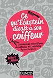 Ce Qu'einstein Disait %C3%A0 Son Coiffeur   Des R%C3%A9ponses Scientifiques D%C3%A9coiffantes...: Des R%C3%A9ponses Scientifiques D%C3%A9coiffantes Aux Questions De Tous Les Jours