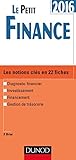 Le Petit Finance 2016   8e %C3%A9d.   Les Notions Cl%C3%A9s En 22 Fiches