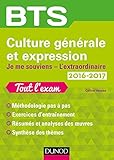 Bts Culture G%C3%A9n%C3%A9rale Et Expression 2016