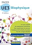 Paces Ue3 Biophysique   4e %C3%A9d.   Manuel, Cours + Qcm Corrig%C3%A9s