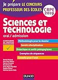 Sciences Et Technologie   Oral, Admission   Crpe 2019