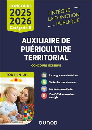 Concours Auxiliaire de puériculture territorial 2025-2026 — Tout-en-un