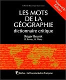 Les Mots De La Gographie