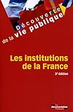 Les Institutions De La France   3e %C3%A9dition