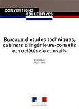 Bureaux D'%C3%A9tudes Techniques, Cabinets D'ing%C3%A9nieurs Conseils Et Soci%C3%A9t%C3%A9s De Conseils   Convention Collective Nationale %C3%A9tendue 30e %C3%A9dition Janvier 2016   Brochure N%C2%B03018   Idcc : 1486