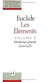 Les Elements. Tome 1