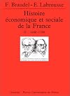 Histoire économique et sociale de la France, tome 2 : 1660-1789