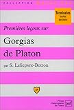 Premi%C3%A8res Le%C3%A7ons Sur Le Gorgias De Platon