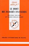 Le droit des marchés financiers