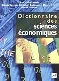 Dictionnaire Des Sciences Conomiques