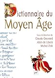 Dictionnaire Du Moyen %C3%A2ge