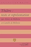Thtre Texte Et Reprsentation